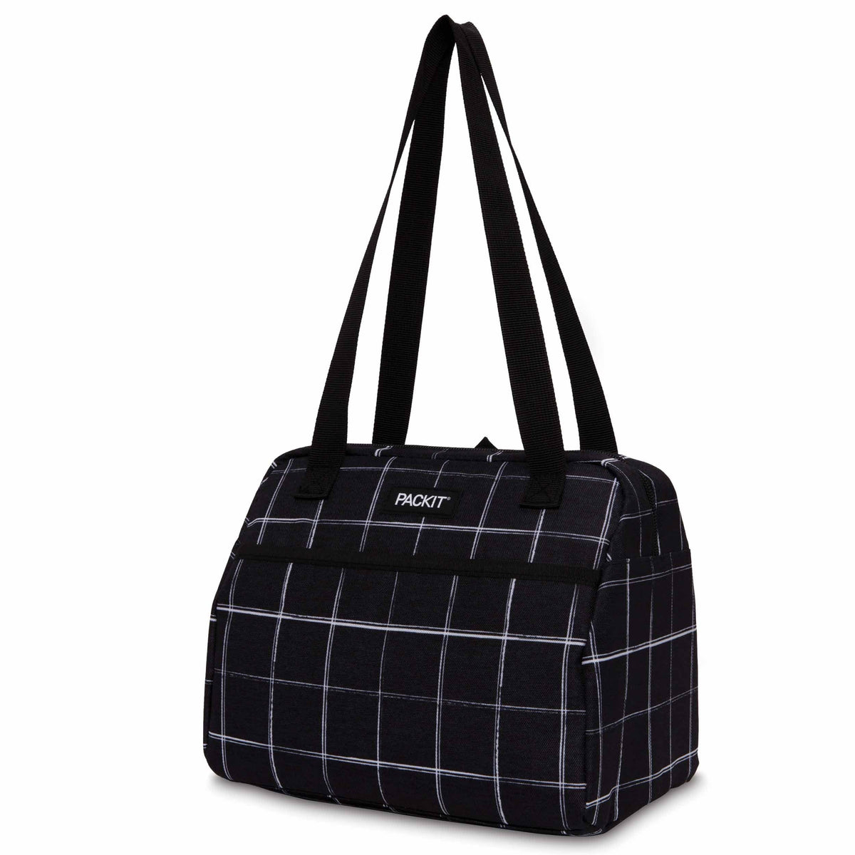 freezable-hampton-lunch-bag-w1 2022_Hampton-Lunch-Bag_Black-Grid_Left_Straps-Up_Lores_0800e0e3-5797-4ae6-9c7f-e61d4103afb1.jpg